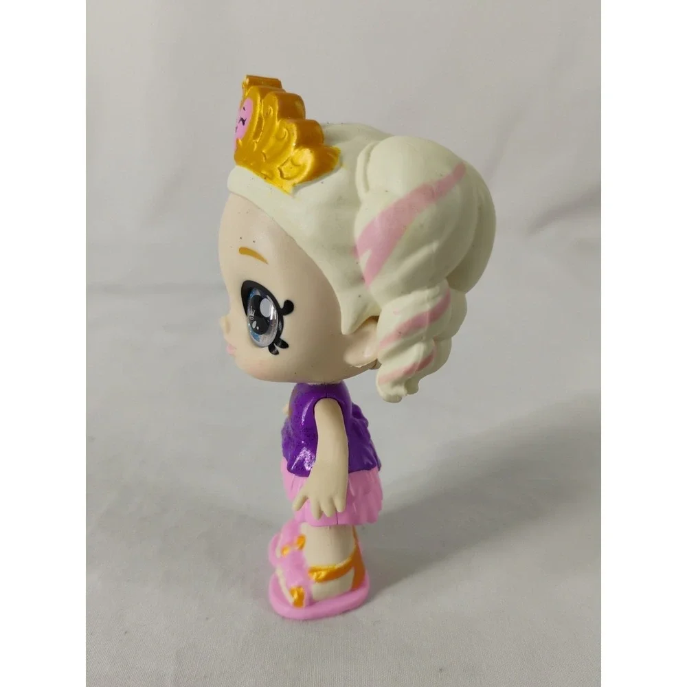 Kindi Kids Minis‎ Bobble Head Doll Tiara Sparkles Sparkle Eyes USED